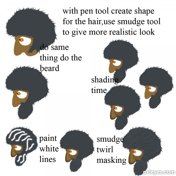Creation of Big Trouble: Step 2